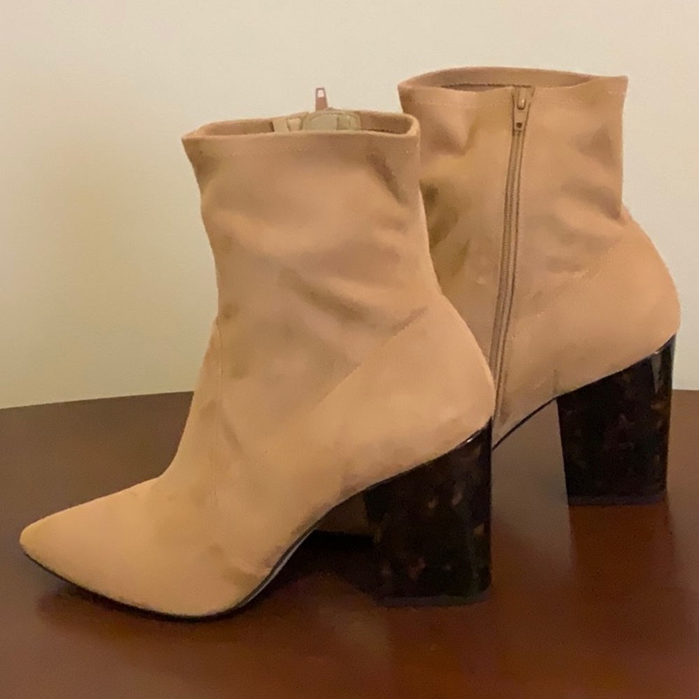 Tortoiseshell Ankle Boots
